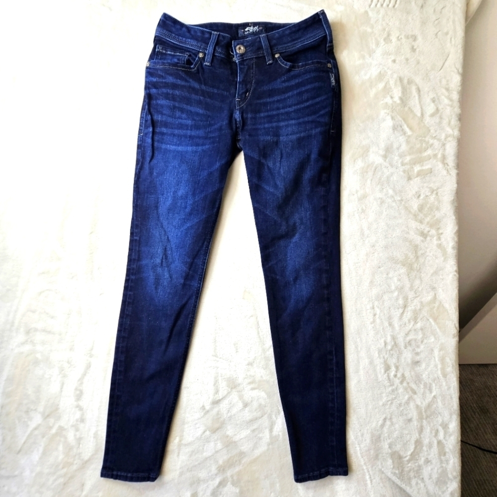 Silver Jeans Suki Super Skinny Jeans Dark Wash Women’s 28 L31 Stretch Western